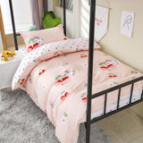 Cotton Aloe Four-Piece Three-Piece Student Bed Bedding Sheet Quilt Cover Pillowcase Plus Size Plus Size Single Bed Double Bed