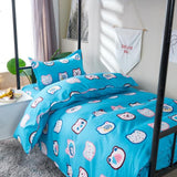 Cotton Aloe Four-Piece Three-Piece Student Bed Bedding Sheet Quilt Cover Pillowcase Plus Size Plus Size Single Bed Double Bed