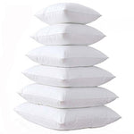 Home Hotel Pillow Inner Filling Cotton-padded White Non-woven  Headboard Cushion Core With Woolen Cloth 30x30/35x35/40x40/45x45c