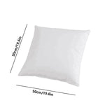 Home Hotel Pillow Inner Filling Cotton-padded White Non-woven  Headboard Cushion Core With Woolen Cloth 30x30/35x35/40x40/45x45c