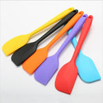 Kitchen Silicone Cream Butter Cake Spatula Mixing Batter Scraper Brush Butter Mixer Cake Brushes Baking Tool Kitchenware