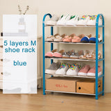 Modern fashion home shoes organizer simple shoes cabinet shoes closet free assembly folding furniture multi-purpose shoes rack