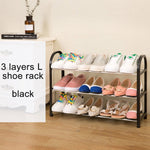 Modern fashion home shoes organizer simple shoes cabinet shoes closet free assembly folding furniture multi-purpose shoes rack